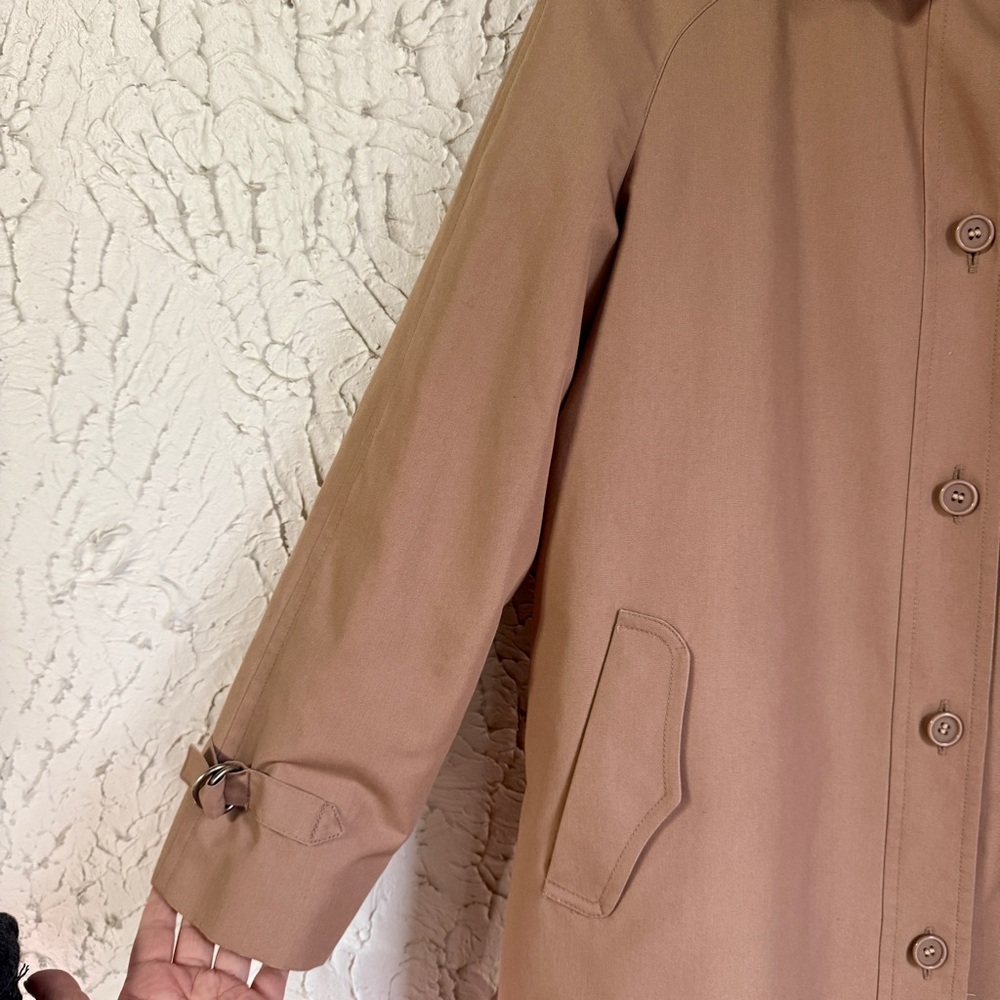 London Fog Women's Classic Blush/Mauve Trench Coat Lined - Picture 2 of 9